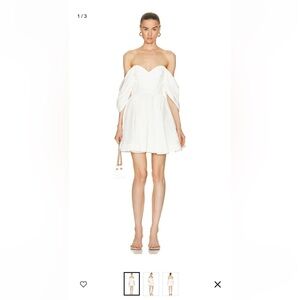 BRAND NEW AJE Zorina Sweetheart Mini Dress